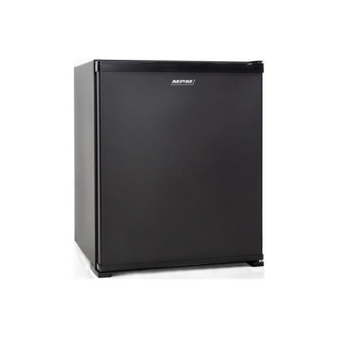 Bezszmerowy minibar termoelektryczny MPM-30-MBS-06/L z szklanym frontem czarny (WYPRZEDAŻ)