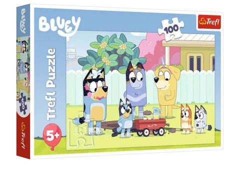 Puzzle - 100 - Wesoły świat Bluey Trefl 16471