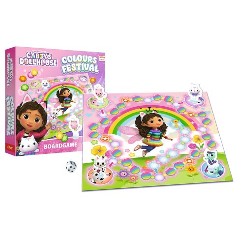 Gra Colours Festival - Gabby's Dollhouse Trefl 02594