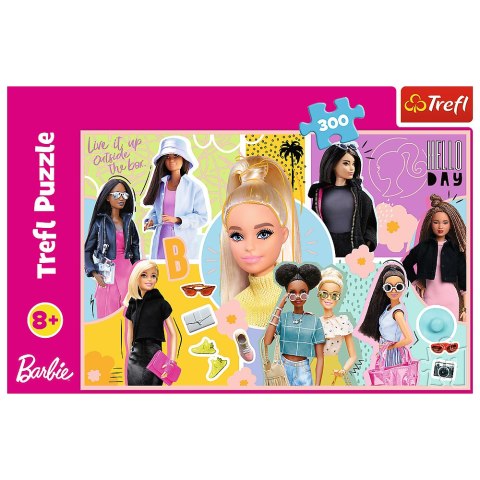 Puzzle - 300 - Twoja ulubiona Barbie / Mattel, Barbie 23025