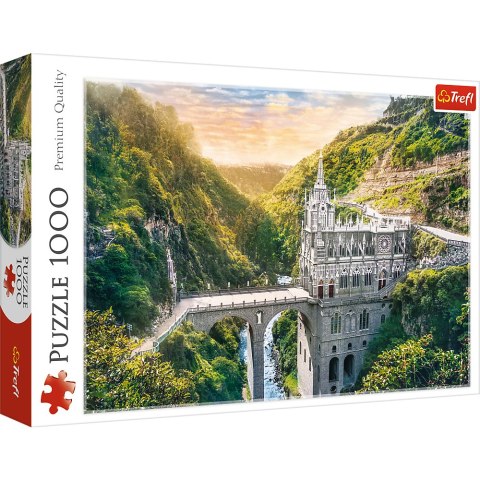 Puzzles - 1000 - Sanktuarium Las Lajas, Kolumbia