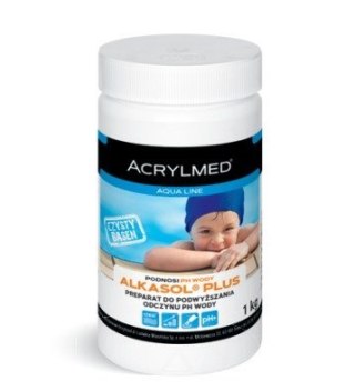 Acrylmed 1 kg Alkasol Plus preparat do podwyższania odczynu pH wody basenowej - granulat