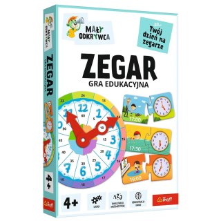 Gra - Zegar / Mały Odkrywca Trefl 02809