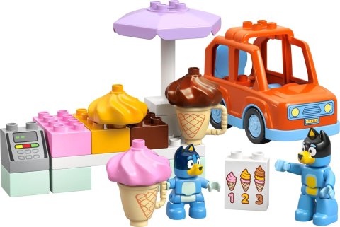 Lego 10458 Bluey - Wyprawa po lody z Blue