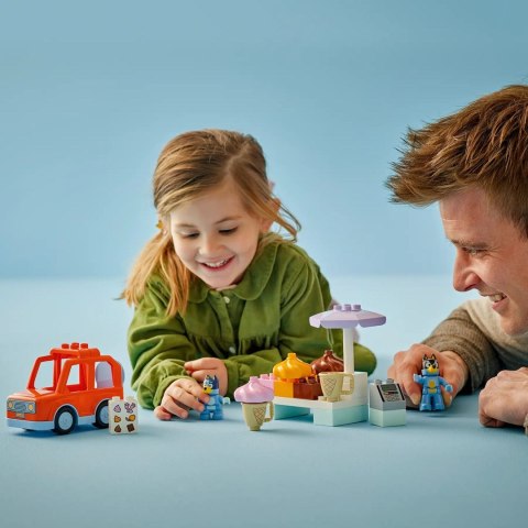 Lego 10458 Bluey - Wyprawa po lody z Blue