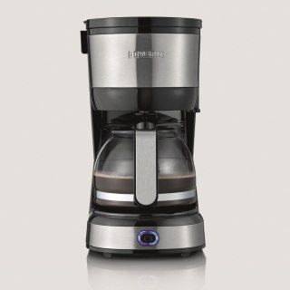 SEVERIN EKSPRES PRZELEWOWY DO KAWY INOX, POJ. DZBANKA 0,4 L, POJ. ZBIORNIKA 0,6 L, FILTR 1X2, PŁYTA GRZEWCZA, MOC 750W KA4808