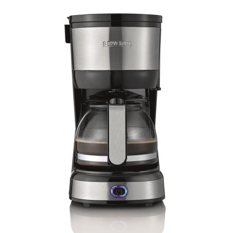 SEVERIN EKSPRES PRZELEWOWY DO KAWY INOX, POJ. DZBANKA 0,4 L, POJ. ZBIORNIKA 0,6 L, FILTR 1X2, PŁYTA GRZEWCZA, MOC 750W KA4808