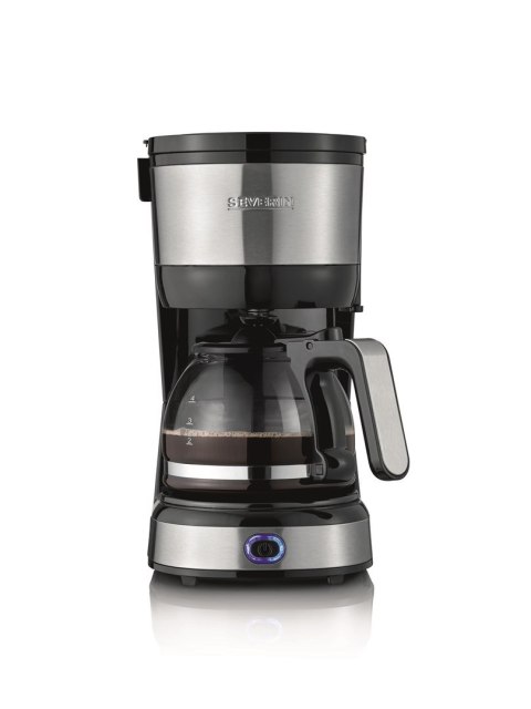 SEVERIN EKSPRES PRZELEWOWY DO KAWY INOX, POJ. DZBANKA 0,4 L, POJ. ZBIORNIKA 0,6 L, FILTR 1X2, PŁYTA GRZEWCZA, MOC 750W KA4808
