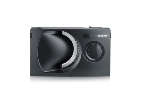 SEVERIN KRAJALNICA KOMPAKTOWA CZARNA, SILNIK DC, REGULACJA KROJENIA 0-15MM, ZDEJMOWANE OSTRZE, SKŁADANA, MOC 100W AS9578