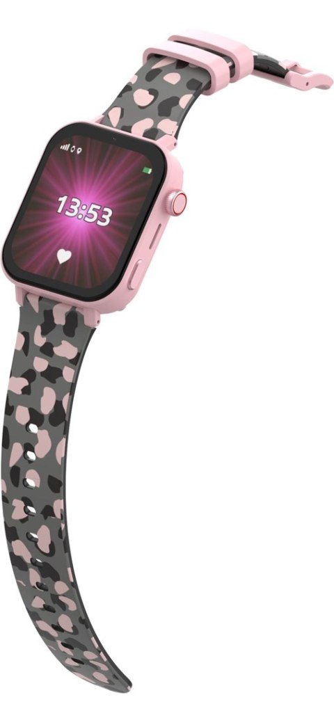 Smartwatch dla dziecka KiDiZ Connect różowy