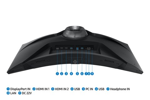 MONITOR SAMSUNG ODYSSEY G6 LED 32" LS32BG650EUXEN 240Hz