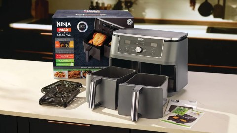 Frytkownica beztłuszczowa Ninja DZ400EU szary