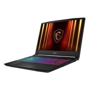 MSI Katana 15 HX B14WFK-605XPL i7-14650HX 15.6" FHD 144Hz IPS-Level 16GB DDR5 SSD512 GeForce RTX 5060 8GB NoOS