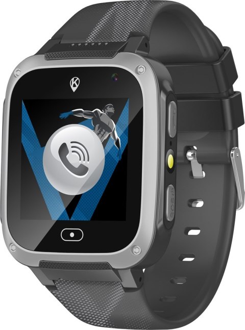 Smartwatch dla dziecka KiDiZ Basic czarny