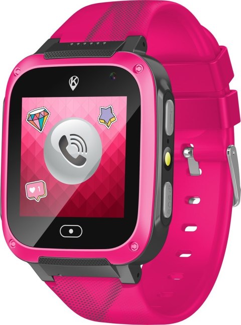 Smartwatch dla dziecka KiDiZ Basic różowy