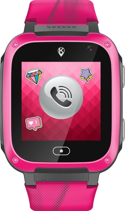 Smartwatch dla dziecka KiDiZ Basic różowy