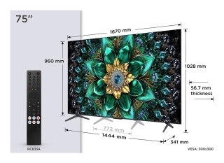 Telewizor 75" TCL 75Q6C