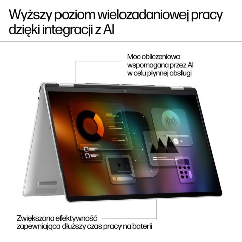 HP Envy 16-AC0013D Ultra 5 125U 16" WUXGA Touch 16GB SSD512 BLKB x360 Win11 Glacier Silver (REPACK) 2Y