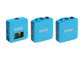 RODE Wireless GO III (niebieski) - System mikrofonów bezprzewodowych