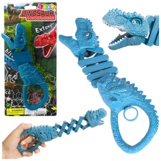Gryzący Dinozaur Chwytak Pistolet Niebieski