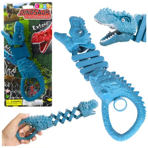 Gryzący Dinozaur Chwytak Pistolet Niebieski