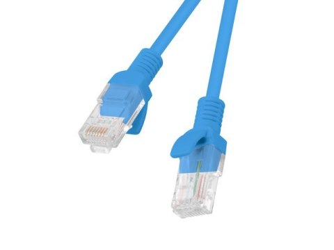 Patchcord UTP Lanberg PCU6-10CC-0200-B (RJ45 - RJ45 ; 2m; UTP; kat. 6; kolor niebieski)