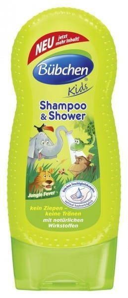 Bubchen szampon z żelem pod prysznic Jungle 230 ml