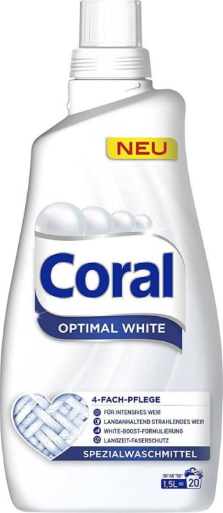 Coral żel do prania tkanin białych 20 prań