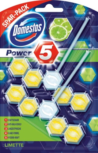 Domestos Power 5 Limette 2 szt.