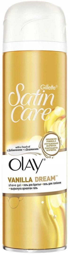 Gillette Satin Vanilla Dream&Olay Żel do Golenia 200 ml
