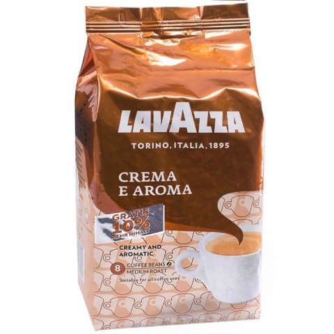 Lavazza Crema e Aroma 1,1 kg kawa ziarnista