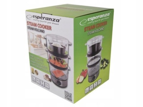 Parowar Esperanza STEAM VOLCANO EKG009 (7 litrów; kolor przeźroczysty)