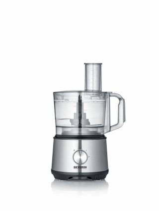SEVERIN MULTI ROBOT KUCHENNY INOX, SZKLANY MIKSER KIELICHOWY 1,5 L, MŁYNEK 140 ML, POJEMNIK ROBOCZY 1,5 L, MOC 1200W KM3892