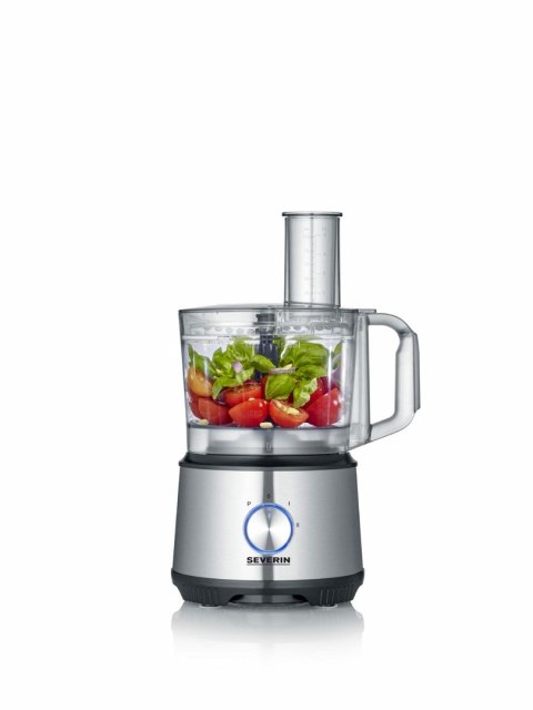 SEVERIN MULTI ROBOT KUCHENNY INOX, SZKLANY MIKSER KIELICHOWY 1,5 L, MŁYNEK 140 ML, POJEMNIK ROBOCZY 1,5 L, MOC 1200W KM3892
