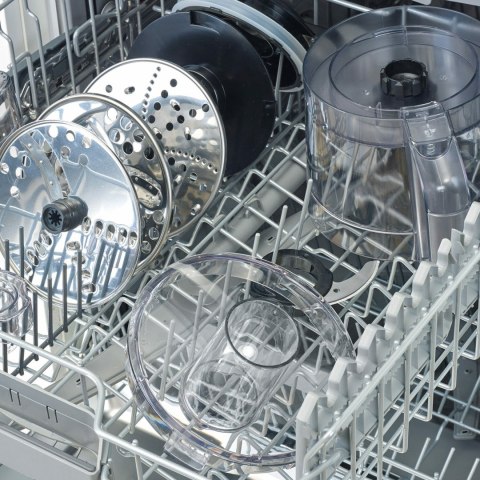 SEVERIN MULTI ROBOT KUCHENNY INOX, SZKLANY MIKSER KIELICHOWY 1,5 L, MŁYNEK 140 ML, POJEMNIK ROBOCZY 1,5 L, MOC 1200W KM3892