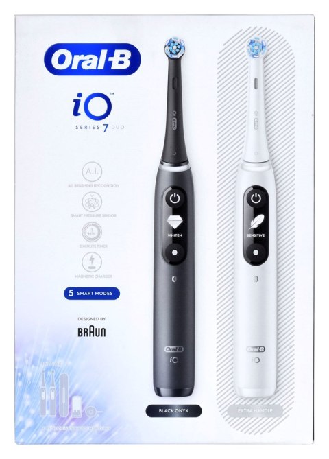 Szczoteczka Oral-B iO Series 7 Duo Black/White JAS2