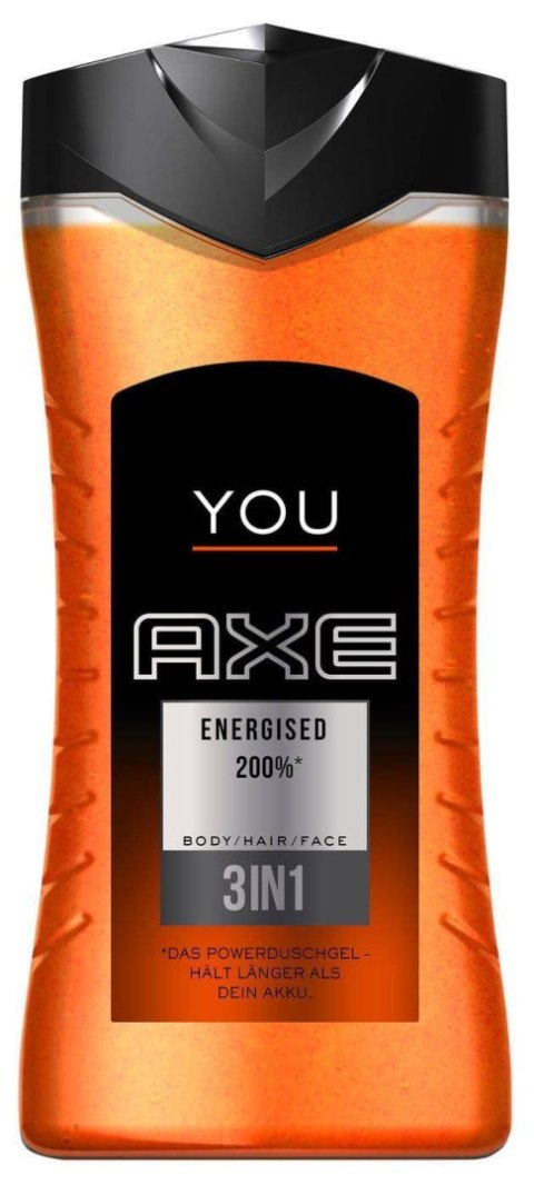 Axe You Energized Żel pod Prysznic 250 ml