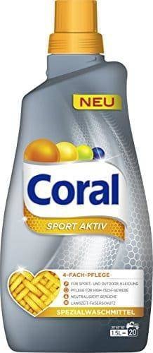 Coral żel do prania ubrań sportowych i outdoorowych 20 prań