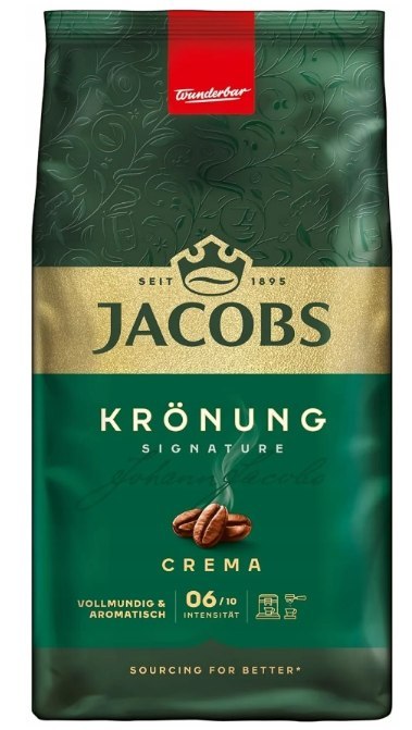 Jacobs Krönung Crema Kawa Ziarnista 1 kg