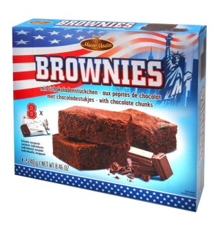 Meister Moulin Brownies z Kawałkami Czekolady 240 g