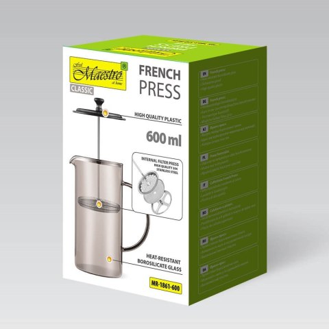 Prasa francuska MAESTRO 600ML MR-1861-600