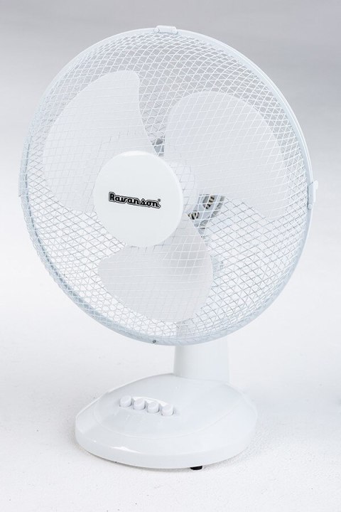 Wentylator biurkowy Ravanson WT-1030 (kolor biały) (WYPRZEDAŻ)