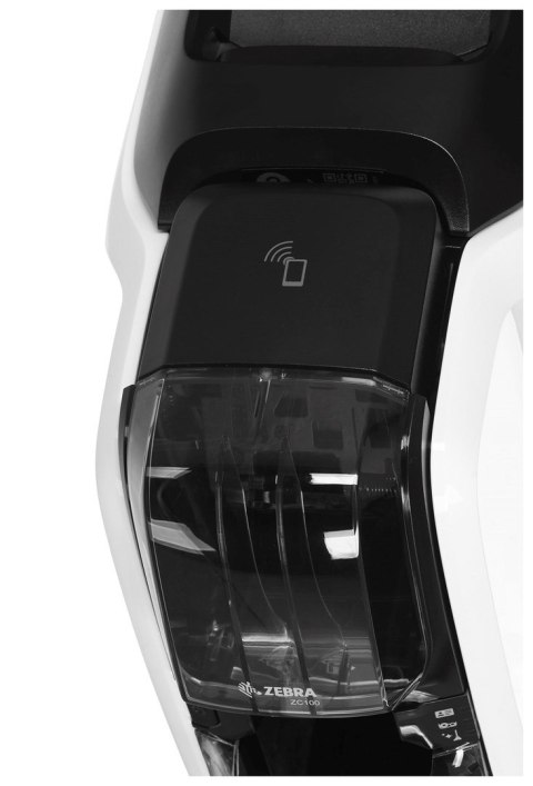 Zebra Drukarka kart ZC100 Wydruk jednostronny/USB/CardStudio 2.0 (Standard)/200 PVC cards/YMCKO ribbon (200 images) ZC11-0000Q00