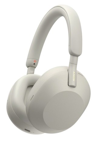 Słuchawki Sony WH-1000XM5 nauszne bluetooth srebrne (WYPRZEDAŻ)