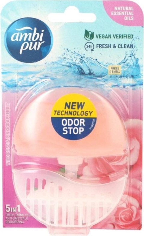 Ambi Pur Rose&Grapefruit Zawieszka WC 55 ml