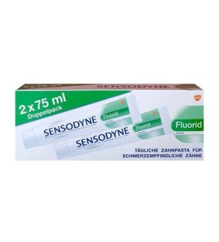Sensodyne Fluorid Pasta do Zębów 2x 75ml
