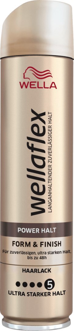 Wellaflex Form&Finish Ultra Starker Halt Lakier do Włosów 250 ml