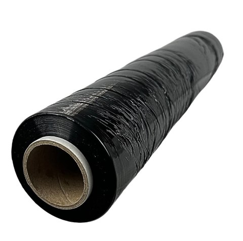 BSTech Folia stretch czarna, grubość: 23 mikrony, 2,2 kg /2.00 kg, Szerokość produktu 50 cm, Rozciągliwa
