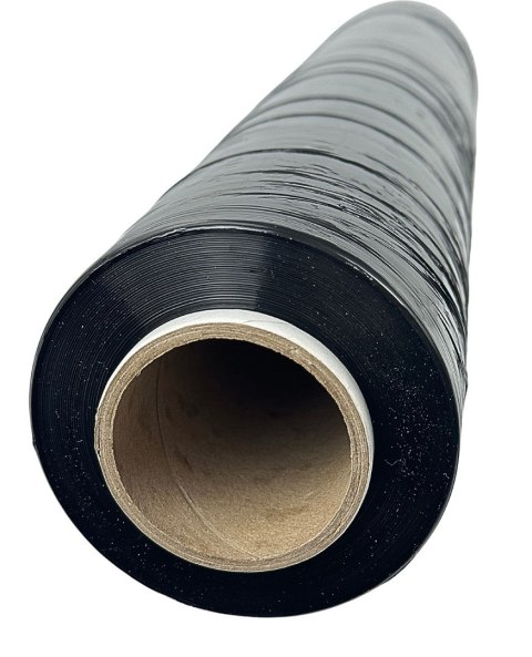 BSTech Folia stretch czarna, grubość: 23 mikrony, 2,2 kg /2.00 kg, Szerokość produktu 50 cm, Rozciągliwa