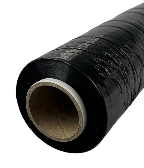 BSTech Folia stretch czarna, grubość: 23 mikrony, 2,2 kg /2.00 kg, Szerokość produktu 50 cm, Rozciągliwa